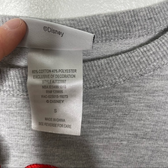 Walt Disney World Disney Parks Mickey Mouse Patched Pullover - Picture 3 of 8